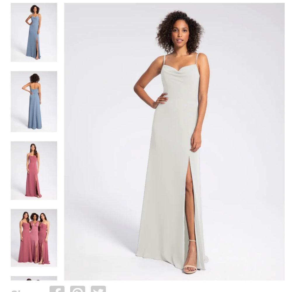 Hayley Paige Occasions Bridesmaid Dress 52208 Ivory